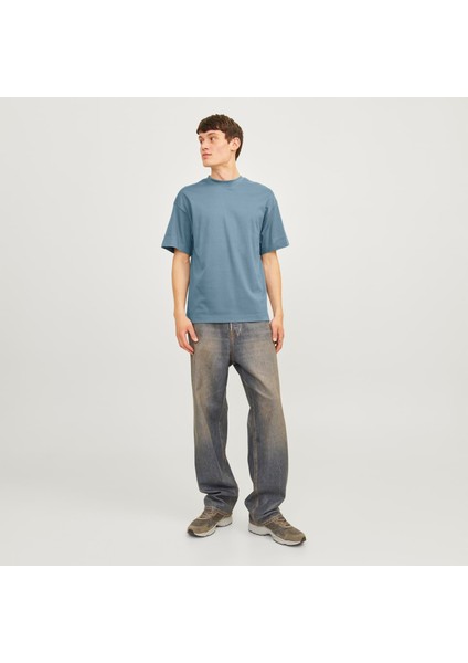 Erkek Loose Fit Kisa Kollu Tisört - Urban