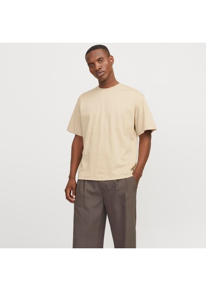 Erkek Loose Fit Kisa Kollu Tisört - Urban fırsatları