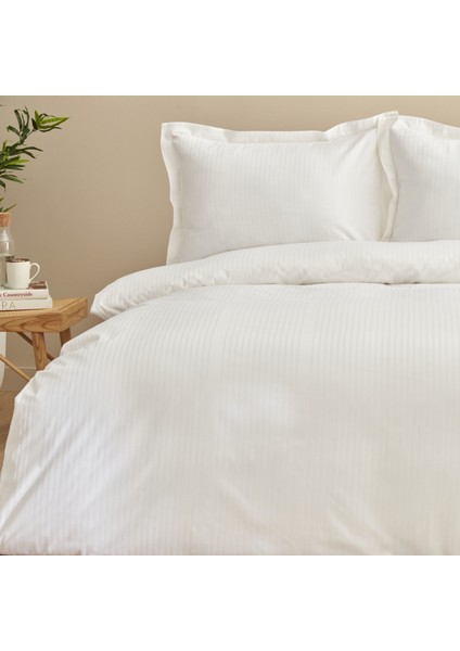 Uniq Pamuk Saten King Size Nevresim Takımı Beyaz fiyatları