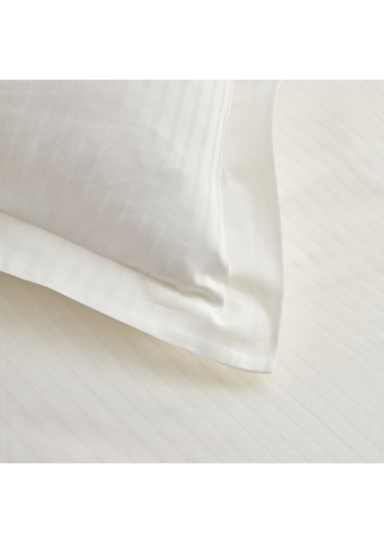 Uniq Pamuk Saten King Size Nevresim Takımı Beyaz indirimleri