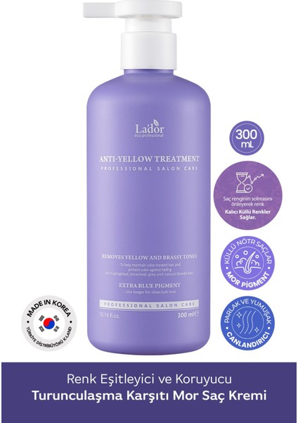 Mor Saç Kremi 300 ml