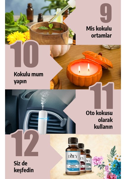Paçuli Vanilya Esansiyel Uçucu Koku Yağ Buhurdanlık Yağı Difüzör Esansı Hobi Esans 1000ML