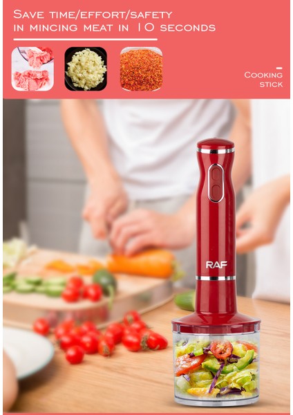Çok Fonksiyonlu El Pişirme Çubuğu Gıda Takviyesi Blender Pişirme Makinesi Meyve Sıkacağı Blender Gıda Işlemcisi (Yurt Dışından)
