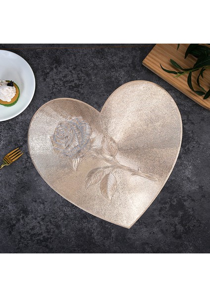 Aşk Pvc Placemat Önleyici Yağ Lekesi Yıkanabilir Isı Yalıtımlı Placemat Masa Paspası (Yurt Dışından)