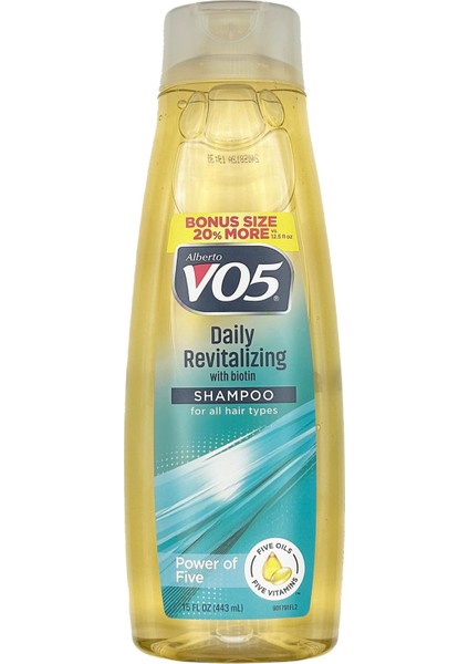Vo5 Biotin Içeren Günlük Şampuan 443 ml
