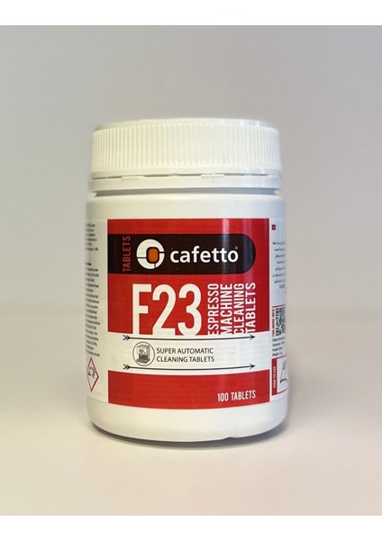 F23 Otomatik Kahve Makinesi Temizlik Tableti - 100 Adet- 2,3 Gr/adet Franke® Uyumlu