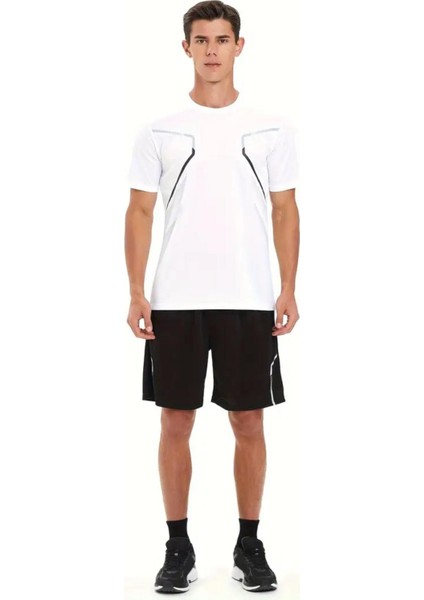 Fusto Mikro Polyester Slim Fit Performans Antrenman Sporcu Erkek Tshirt modelleri