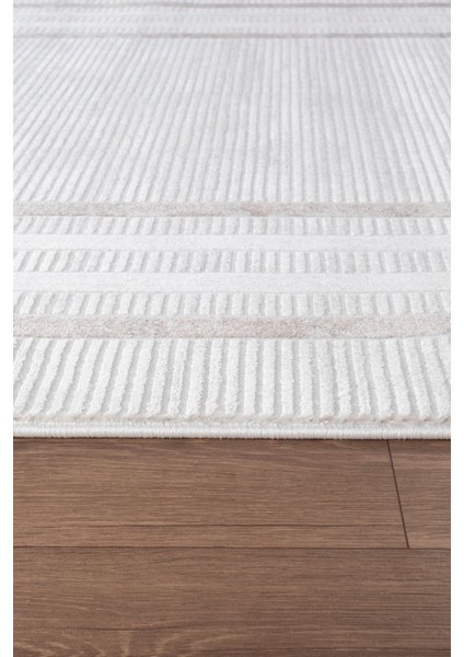 Bienal Vl Saçaklı Modern Dokuma Halı, Oturma Odası,salon,mutfak Halısı 8694A-BEJ indirimleri