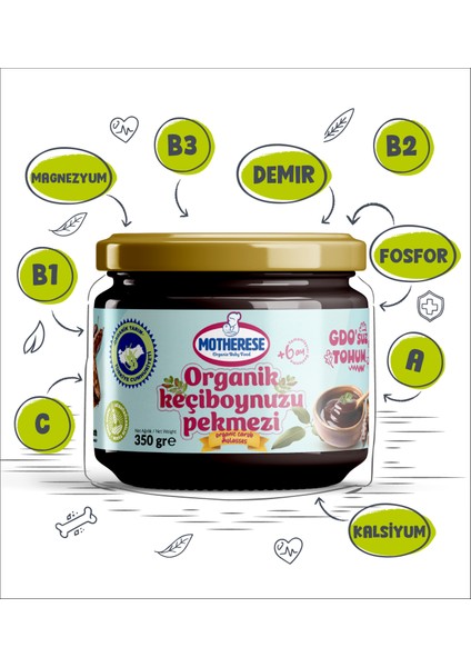Organik Keçiboynuzu Pekmezi 350GR fiyatları