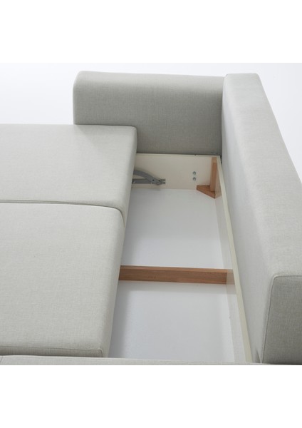 Rengar Köşe Takımı & Yataklı Bazalı Keten Kumaş Köşe Koltuk Takımı - Siyah modelleri