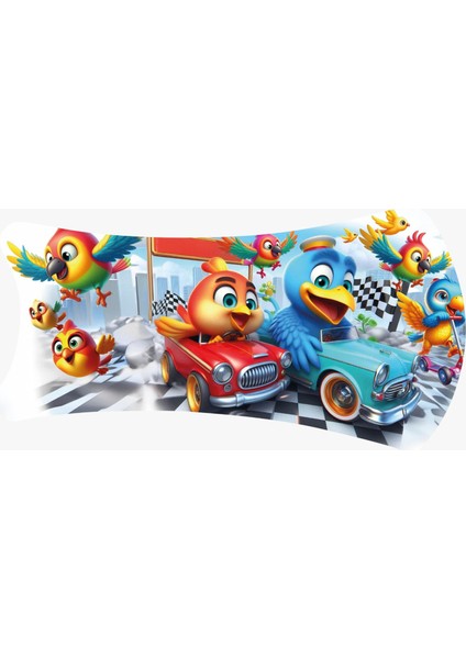 Swing Işıklı 3 Tekerlekli Scooter Mavi