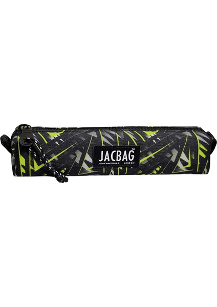 Prizma Jac Tek Bölmeli Sarı Geometrik Erkek Çocuk Kalemlik