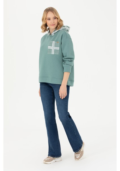 U.s. Polo Assn. Kapüşon Yaka Kadın Sweatshırt