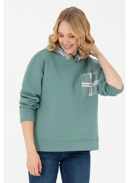 U.s. Polo Assn. Kapüşon Yaka Kadın Sweatshırt