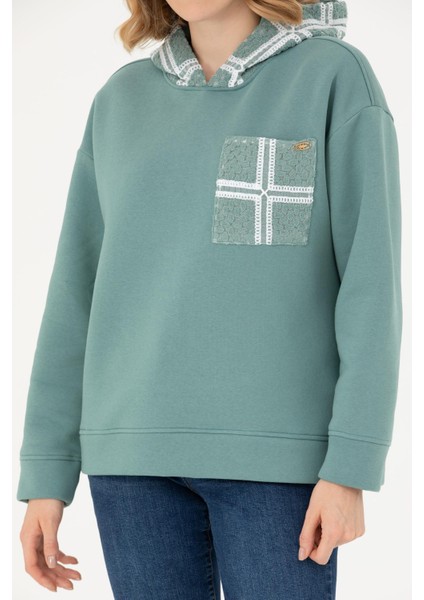 U.s. Polo Assn. Kapüşon Yaka Kadın Sweatshırt