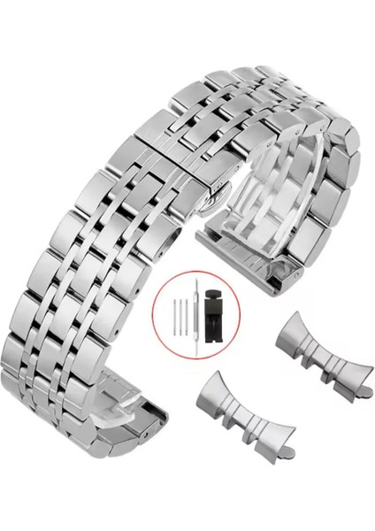 Paslanmaz Çelik Saat Kordonu 20 mm