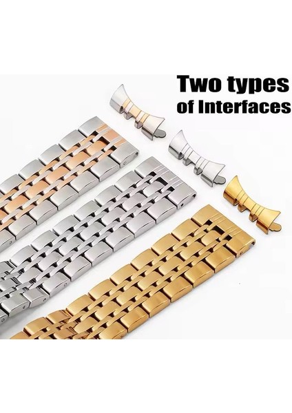 Paslanmaz Çelik Saat Kordonu 20 mm modelleri