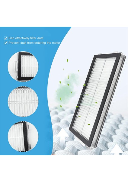 Qrevo Master Elektrikli Süpürge Ana Yan Fırça Hepa Filtre Paspas Bezi Toz Torbaları Yedek Parçaları (Yurt Dışından)