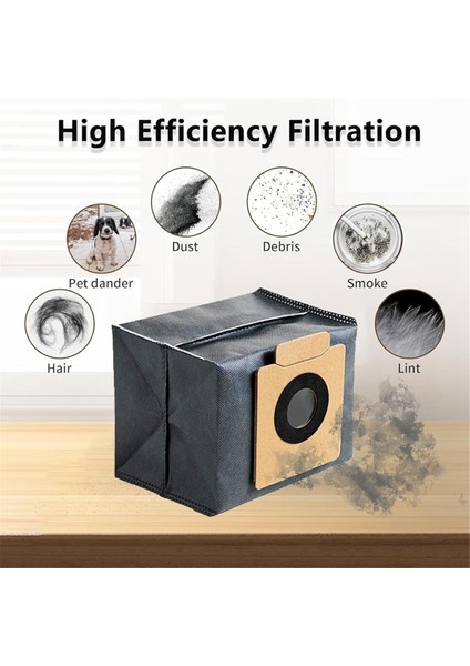 X10 Pro Omni Robot Süpürge Ana Yan Fırça Hepa Filtre Paspas Pedleri Toz Torbaları Aksesuarları Yedek (Yurt Dışından) indirimleri