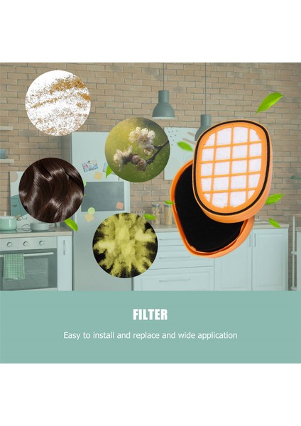 Philips FC6822 FC6823 FC6827 FC6908 FC6906 FC6904 Elektrikli Süpürge Parçaları Için 2 Adet Elektrikli Süpürge Filtre Aksesuarları (Yurt Dışından) modelleri