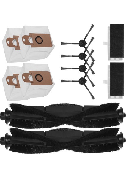 Ana Fırça Toz Torbaları Yan Fırça Hepa Filtresi Xıaomı Vıomı S9 Robot Süpürge Aksesuarları Için Yedek Parçalar (Yurt Dışından) fırsatları