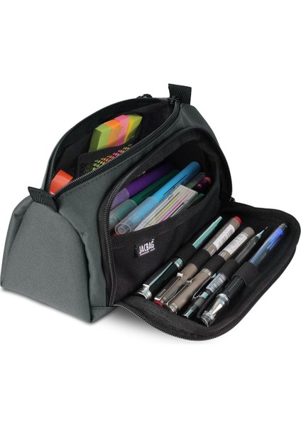 Prime Xl Lastik Ayraçlı Iki Bölmeli Gri Erkek Kalem Çantası fiyatları
