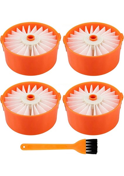 Black + Decker BSV2020G Kablosuz Elektrikli Süpürge Aksesuarı Için 4 Paket Filtre Elemanı (Yurt Dışından) fiyatları