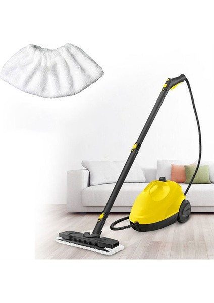 4 Adet Pencere Temizleme Bezi Kapakları Sprey Cam Temizleyici Zemin Bezi Pedleri Karcher Sc1 Sc2 Sc3 Sc4 Buharlı Temizleyici Için (Yurt Dışından)