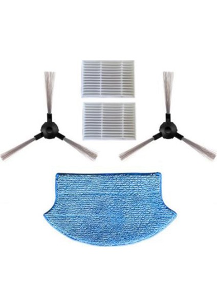 Midea VCR15 VCR16 Robotik Süpürge Parçaları Aksesuarları Için Yan Fırça & Hepa Filtre & Paspas Bezi (Yurt Dışından)