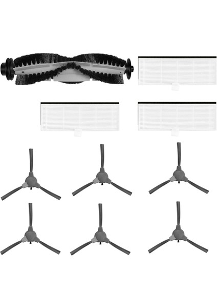 Coredy R3500 R550 R650 R600 R700 Goovı D380 Deenkee DK600 Elektrikli Süpürge Aksesuarları Için Yedek Ana Fırça Filtresi (Yurt Dışından)