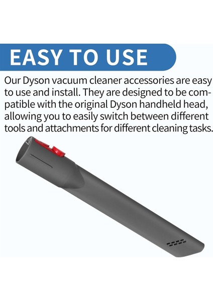 3 Adet Uzatma Hortumu ve Aralık Aracı Dyson V15 V11 V10 V7 V8 Mutlak Hayvan Modeli Akülü Vakum Eki (Yurt Dışından) fırsatları
