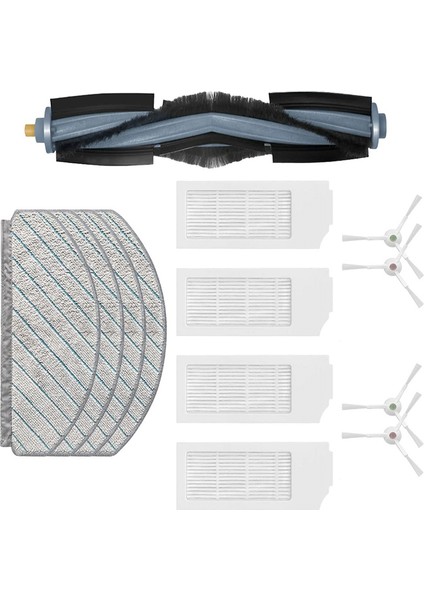 Ecovacs Deebot T10 Plus Robot Süpürge Parçaları Aksesuarları Hepa Filtre Paspas Bezi Yedek Parça (Yurt Dışından) modelleri