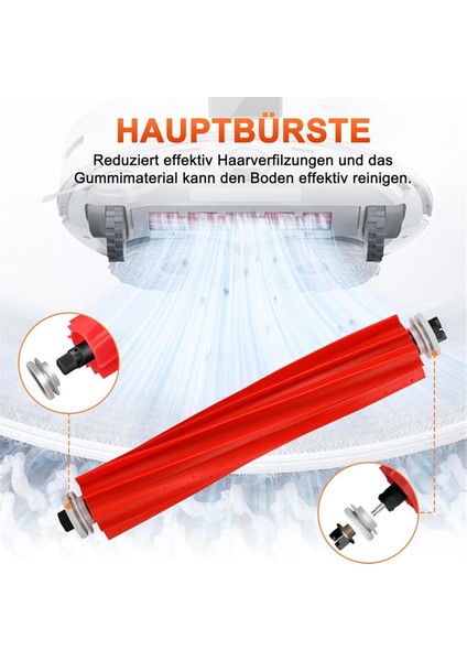 Roborock Q Revo P10 Robotlu Süpürge Ana Yan Fırça Hepa Filtreler Paspas Bezi Toz Torbaları Yedek Parçalar (Yurt Dışından) fırsatları