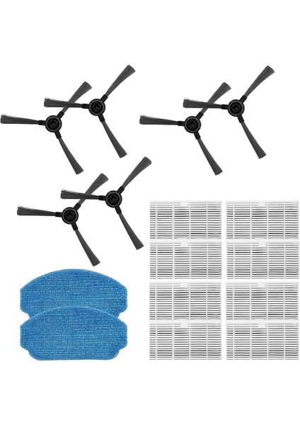 Mamnv BR150/BR151/ZCWA BR150/BR151 Onson BR150/BR151 Robot Süpürge Parçaları Için Yedek Aksesuar Kiti (Yurt Dışından)