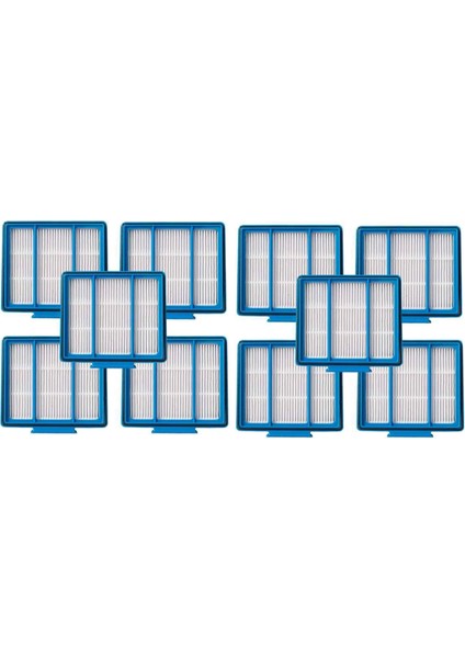 10 Adet Yedek Hepa Filtre Köpekbalığı Iq Ez Aı Serisi Vakum AV2501AE RV1001AE AV910/911S/912S/915S AV753 RV100AE (Yurt Dışından)