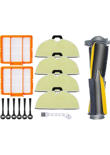 Shark RV2002WXUS RV2002WD RV2001DRUS RV2001WD AV2001WD Robotlu Süpürge Paspas Fırçası Filtre Kiti Için Yedek Parçalar (Yurt Dışından)