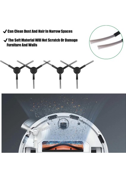 Xiaomi Mi Robot Süpürge S12 /mop 2s /mop P/mop Pro Süpürge Yedek Parçaları Için Yedek Aksesuar Seti (Yurt Dışından) modelleri