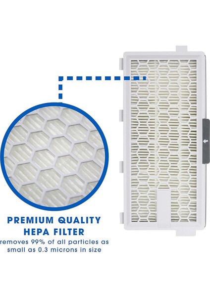 Miele Airclean Sf-Ha 50 Filtre Modelleri Için 4 Paket Hepa Filtreler S4, S5, S6, S8, S8000, S6000, S5000, S4000, Komple C1 ve C2 ve C3 (Yurt Dışından) fırsatları