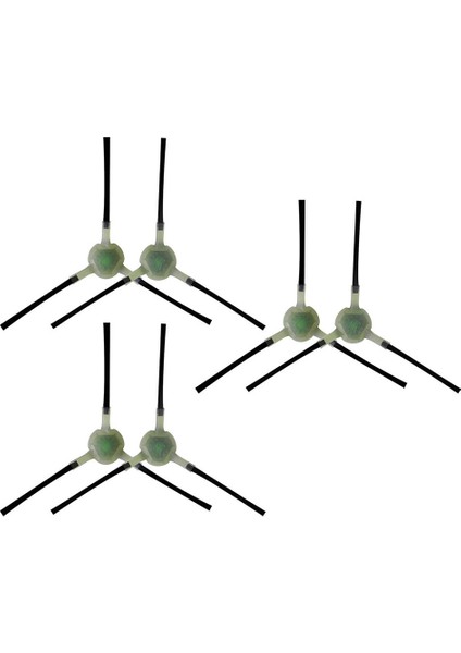 Lefant M210 M210S M210B M213 Robotik Süpürge Parçaları Yedek Aksesuarları Için Yıkanabilir Yan Fırça (Yurt Dışından)