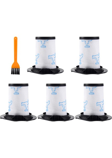 Rowenta Air Force 460 All In One RH92XX ve Air Force Flex 560 RH94XX Elektrikli Süpürge Için 5 Adet Filtre, Parçalar ZR009002 (Yurt Dışından) fiyatları