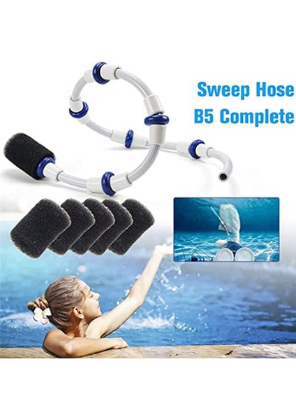 Havuz Temizleyici Süpürme Hortumu Seti, Zodiac Polaris ile Uyumlu Yeniden Kullanılabilir Yedek Parçalar (Yurt Dışından) fırsatları
