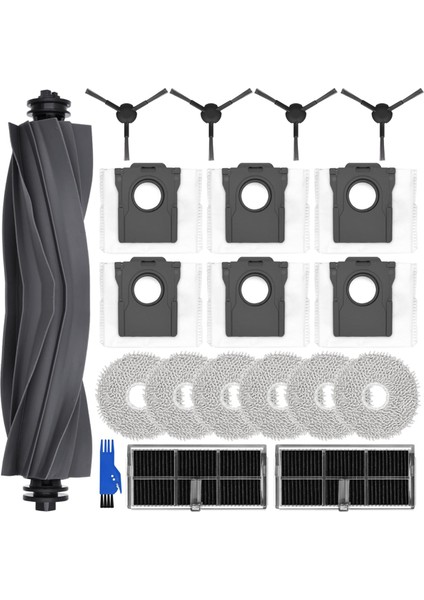 Dreame L10S Pro Ultra Yedek Ana Yan Fırça Hepa Filtre Paspas Pedi Toz Torbası Yedek Parçaları Için Aksesuarlar (Yurt Dışından)