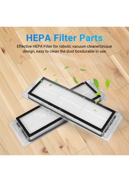 Xiaomi Roborock S5 S50 S51 S55 S5MAX S6 E25 E35 Max S6 Pure S6 Vakum Filtre Aksesuarları Için Yıkanabilir Hepa Filtre Parçaları (Yurt Dışından) fırsatları
