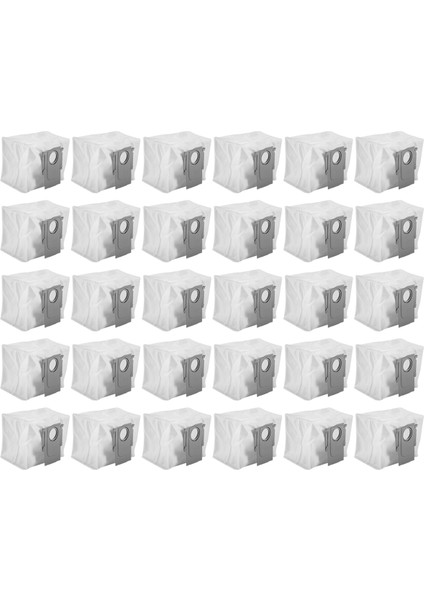 Roborock T8, G10S, Q7 Max, Q7 Max+, S7 Maxv Ultra Robotik Süpürge Için 30 Adet Toz Torbası Yedek Aksesuarları (Yurt Dışından)