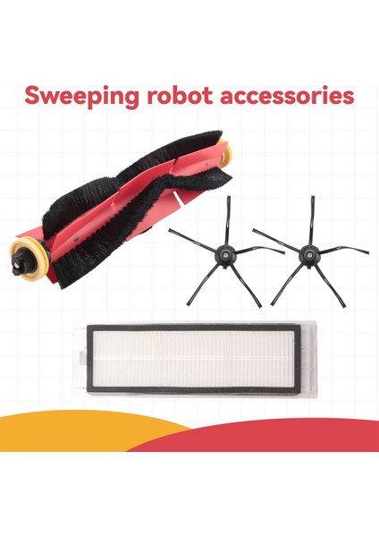 Xiaomi Roborock S4 E4 S5 S6 S5 Max Için 7 Adet Kauçuk Yan Fırça Ana Fırça Silindiri Hepa Filtre Max Fırça Filtresi Yedek Parçaları (Yurt Dışından) fırsatları