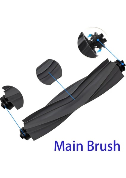 Dreame X40 X40 ULTRA/X40 Pro Robot Süpürge Yedek Ana Yan Fırça Paspas Pedleri Paçavralar Hepa Filtre Toz Torbası (Yurt Dışından) fırsatları