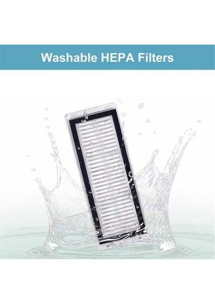 Dreame L20 Ultra Robot Süpürge Yedek Parçaları Aksesuarları Ana Fırça, Hepa Filtreleri, Yan Fırçalar, Paspas Bezleri Içerir (Yurt Dışından) fırsatları