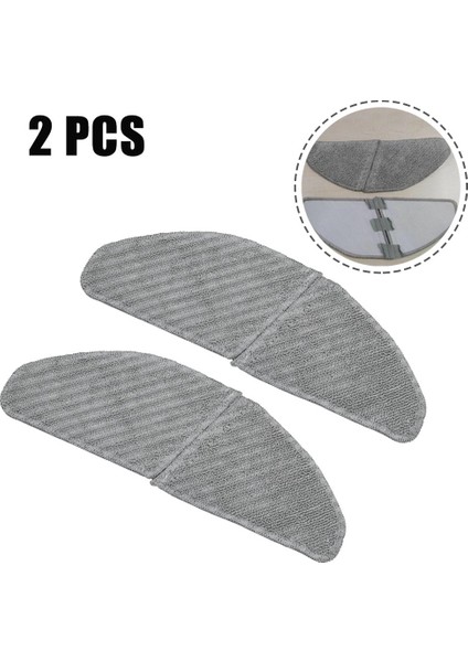 2 Adet Robotlu Süpürge Paspas Midea S8 + M7 Pro Süpürme Robotu Polyester Tokatlamak Silme Paspas Bezi Pedleri (Yurt Dışından) fırsatları