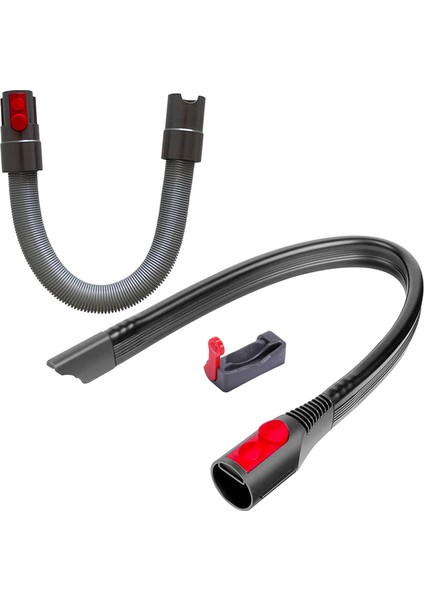Dyson V15 V11 V10 V8 V7 Için Uyumlu Esnek Lance Nozulu, Esnek Nozul Araba Temizleme Kiti Uzatma Hortumu (Yurt Dışından)