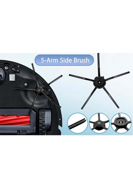 Roborock S7/ S7+/ S7 Max/ S7 Maxv Plus Vakum Aksesuarları Silindir Yan Fırçalar Filtre Toz Torbaları Için 20 Adet Yedek Parça (Yurt Dışından) fiyatları